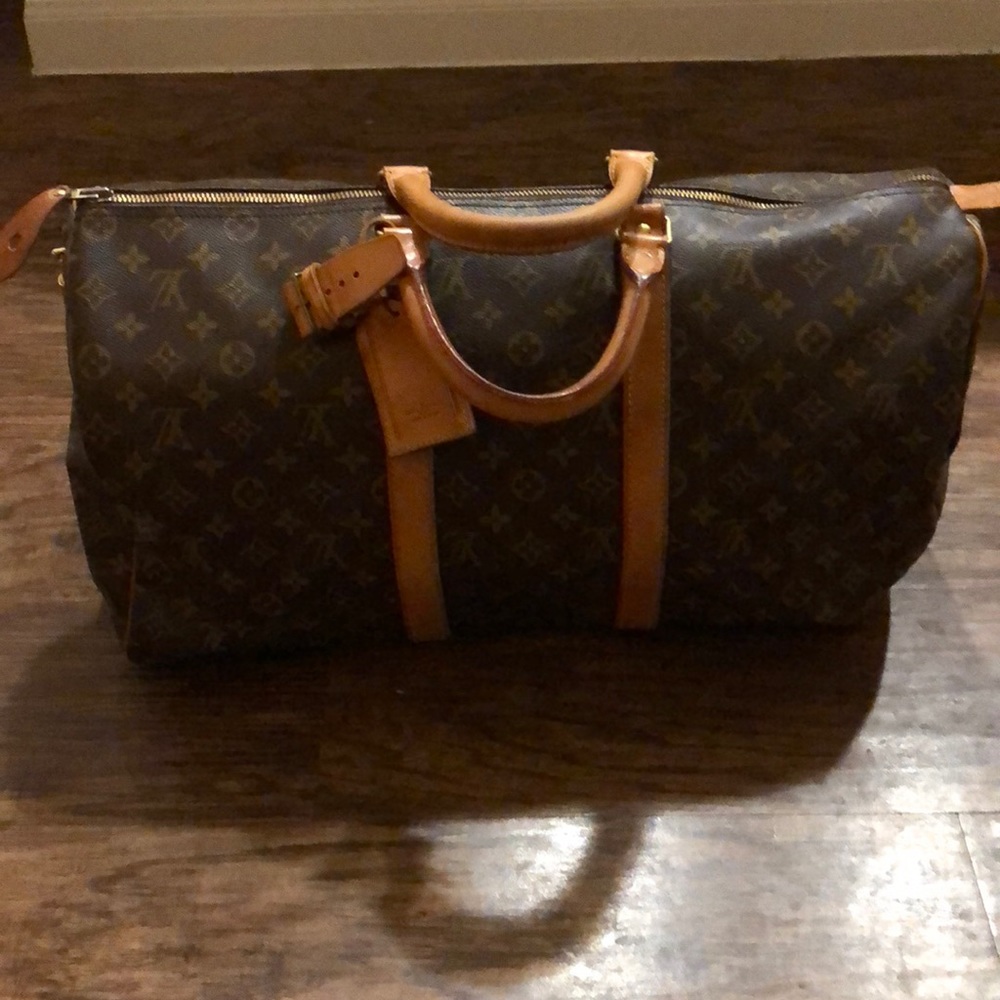 Auth Louis Vuitton Keepall 50